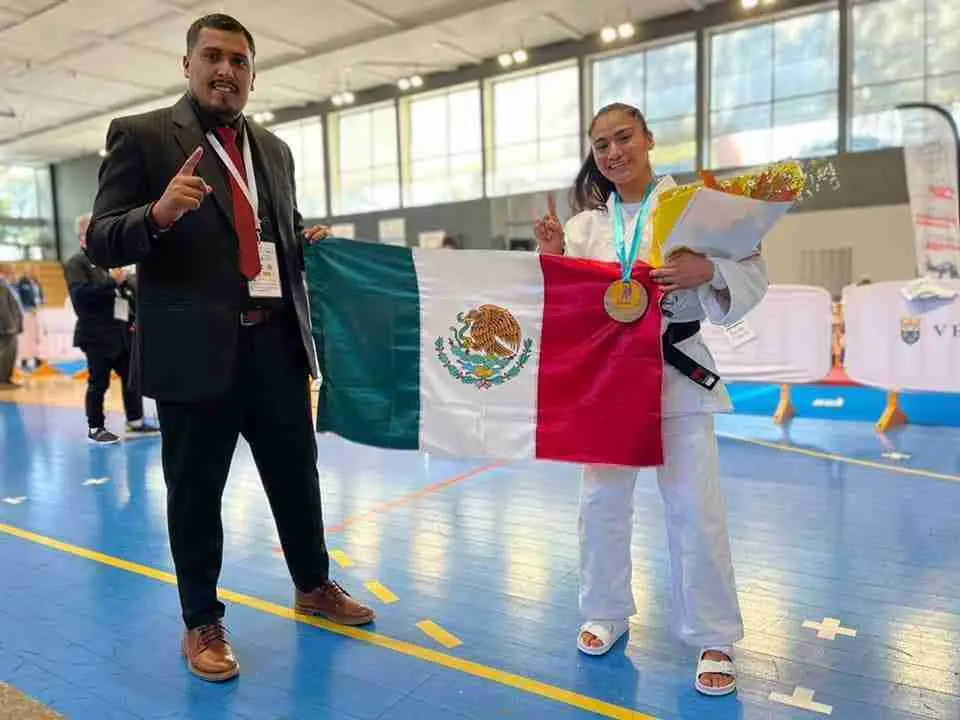 MARCANDO HISTORIA EN EL DEPORTE MEXICANO; ISABEL HUITRÓN GANÓ ORO EN MUNDIAL DE JUDO PARA SORDOS