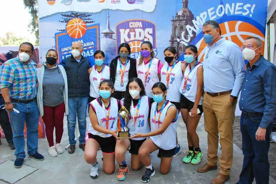 EXITOSAMENTE CONCLUYE LA COPA KIDS Y COPA UNIVERSITARIA DE BÁSQUETBOL EN CELAYA