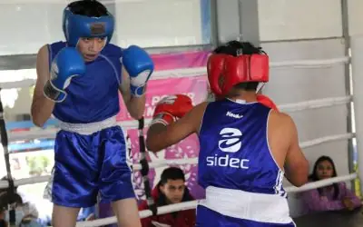 PODER DE PUÑOS EN EL CAMPEONATO MUNICIPAL DE BOXEO RUMBO A LOS NACIONALES CONADE 2022