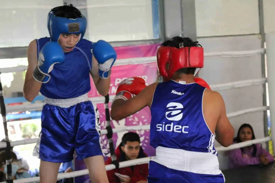 PODER DE PUÑOS EN EL CAMPEONATO MUNICIPAL DE BOXEO RUMBO A LOS NACIONALES CONADE 2022