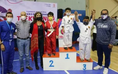 EXITOSO TORNEO MUNICIPAL INTERCOMUNIDADES TAEKWONDO