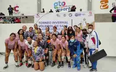SE VIVIÓ GRAN NIVEL DENTRO DEL TORNEO INVERNAL DE VOLEIBOL DE SALA