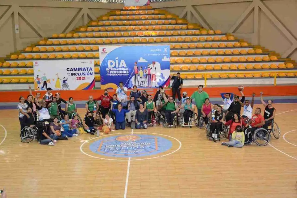 REALIZA GOBIERNO MUNICIPAL, CUADRANGULAR DE BÁSQUETBOL SOBRE SILLA DE RUEDAS