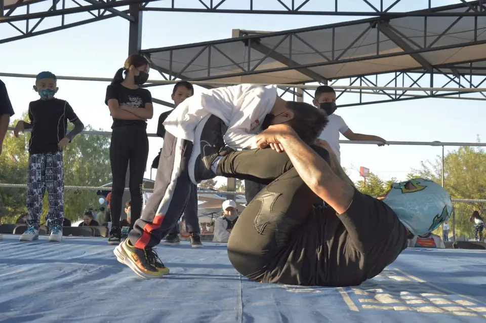 EXHIBICIÓN DE LUCHA LIBRE EN LAS ‘FIESTAS DECEMBRINAS CELAYA 2021’