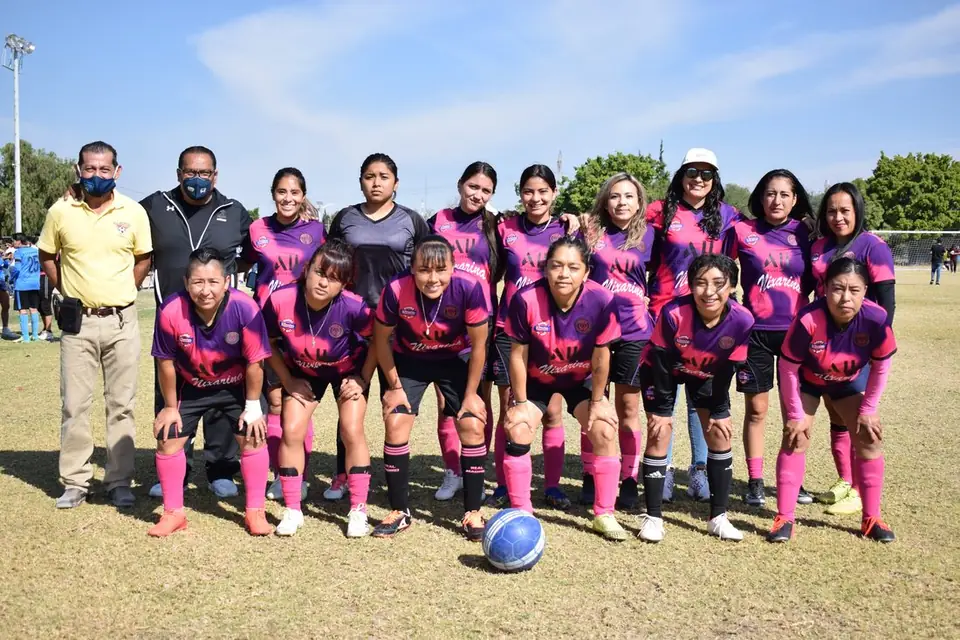 ODIADAS MIXARINA SE CORONÓ CAMPEONAS DE LA LIGA FEMENIL DE FÚTBOL