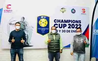 PRESENTAN 1RA EDICIÓN DEL TORNEO DE FÚTBOL ‘CHAMPIONS CUP 2022’
