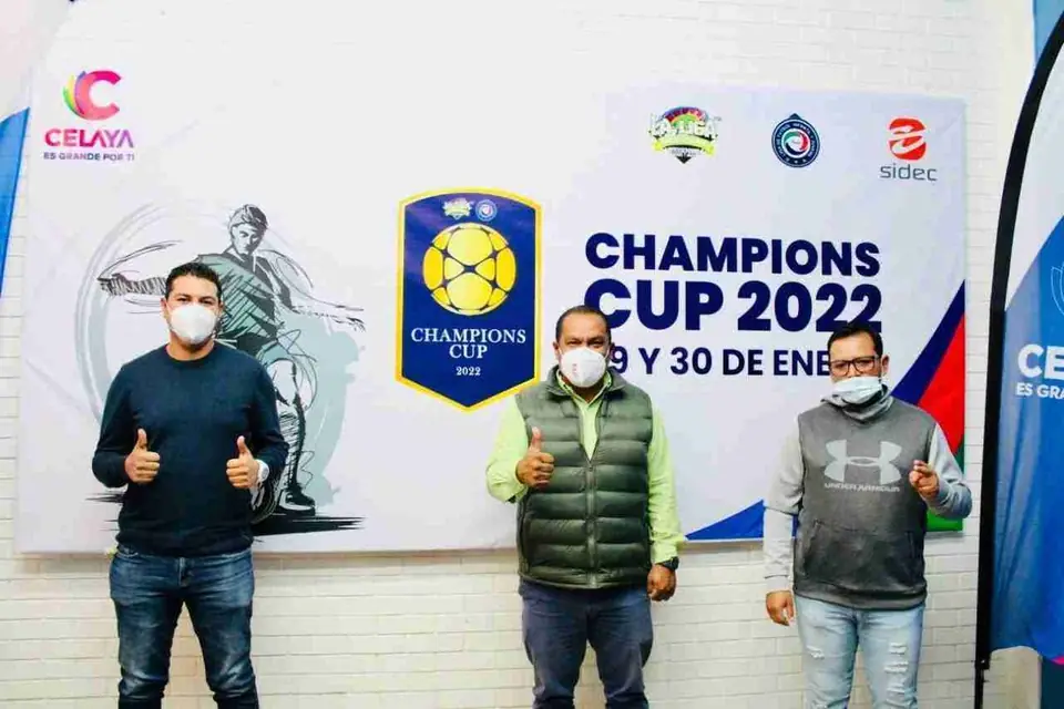 PRESENTAN 1RA EDICIÓN DEL TORNEO DE FÚTBOL ‘CHAMPIONS CUP 2022’
