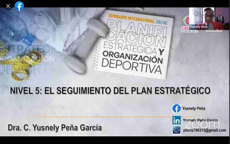 TERMINA SEMINARIO INTERNACIONAL ‘PLANIFICACIÓN ESTRATÉGICA Y ORGANIZACIÓN DEPORTIVA’