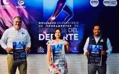 PRESENTAN ‘DIPLOMADO UNIVERSITARIO EN FUNDAMENTOS DE MEDICINA DEL DEPORTE’