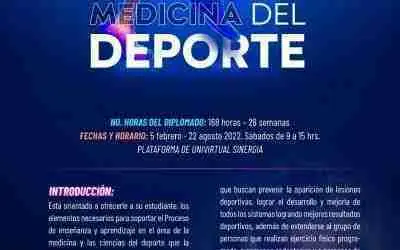 EXPERTOS EN LA MATERIA IMPARTIRÁN EL ‘DIPLOMADO UNIVERSITARIO EN FUNDAMENTOS DE MEDICINA DEL DEPORTE’