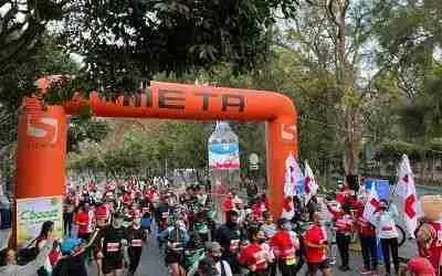 CONMEMORA CRUZ ROJA MEXICANA DELEGACIÓN CELAYA SU 112 ANIVERSARIO CON CARRERA-CAMINATA