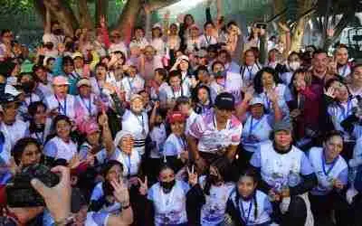 EXITOSA 4TA CARRERA-CAMINATA DE LA MUJER