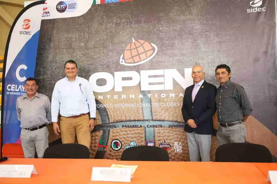 CELAYA LISTA PARA RECIBIR EL OPEN INTERNATIONAL DE BÁSQUETBOL