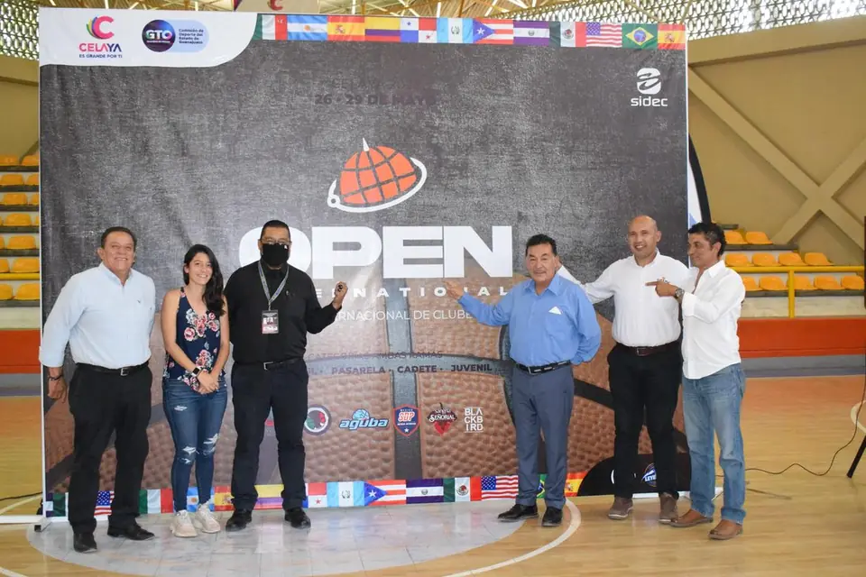 CELAYA SEDE DEL OPEN INTERNATIONAL DE BÁSQUETBOL POR TRES AÑOS