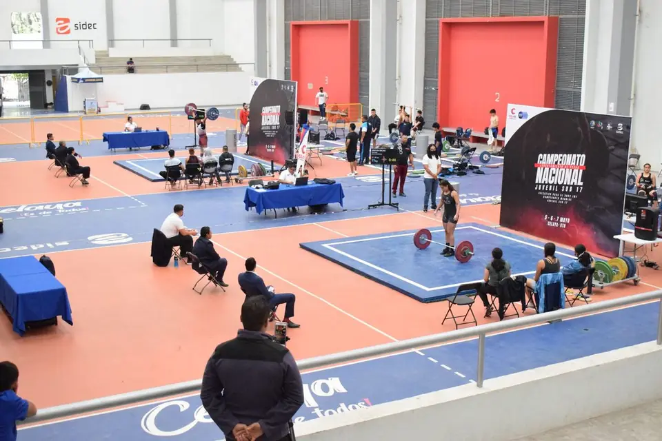 FINALIZÓ EN CELAYA EL CAMPEONATO NACIONAL DE LEVANTAMIENTO DE PESAS