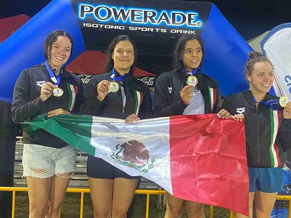 GANÓ ORO NADADORA CELAYENSE EN EL CAMPEONATO CENTROAMERICANO Y DEL CARIBE