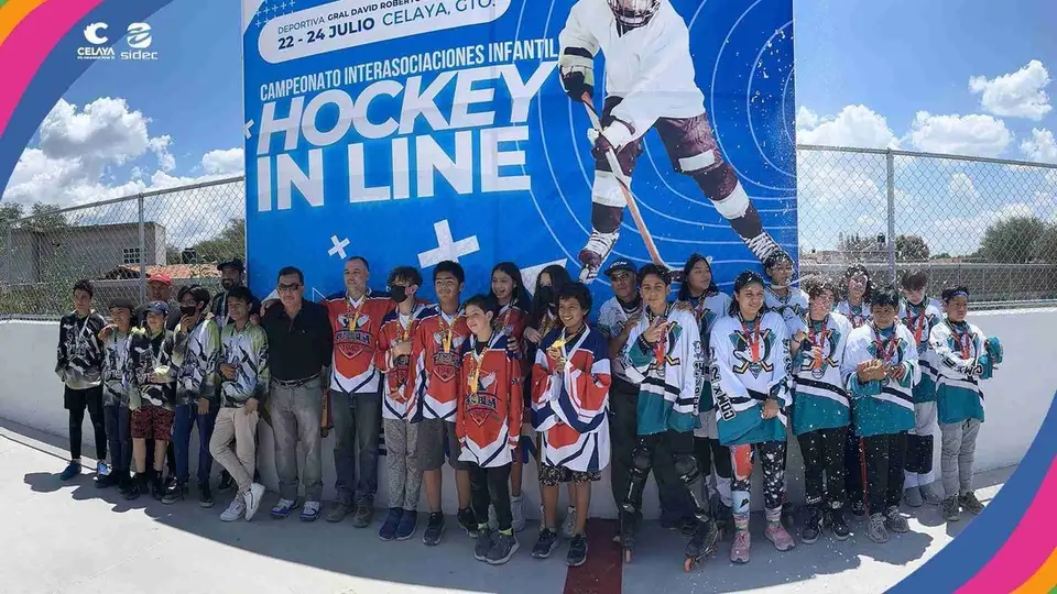 FINALIZÓ EN CELAYA EL CAMPEONATO NACIONAL INFANTIL IN LINE HOCKEY