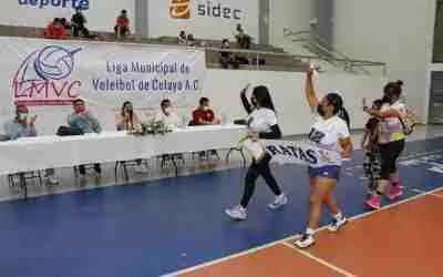 INAUGURAN LIGA MUNICIPAL DE VOLEIBOL DE CELAYA