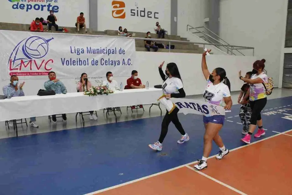INAUGURAN LIGA MUNICIPAL DE VOLEIBOL DE CELAYA