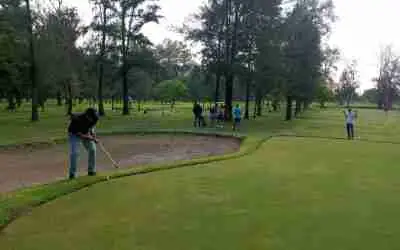 TIENEN ‘JUGADA ENTRE AMIGOS’ EN EL CAMPO DE GOLF MUNICIPAL
