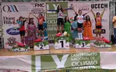 CONQUISTAN CELAYENSES PRIMEROS LUGARES EN CAMPEONATO NACIONAL DE CICLISMO INFANTIL