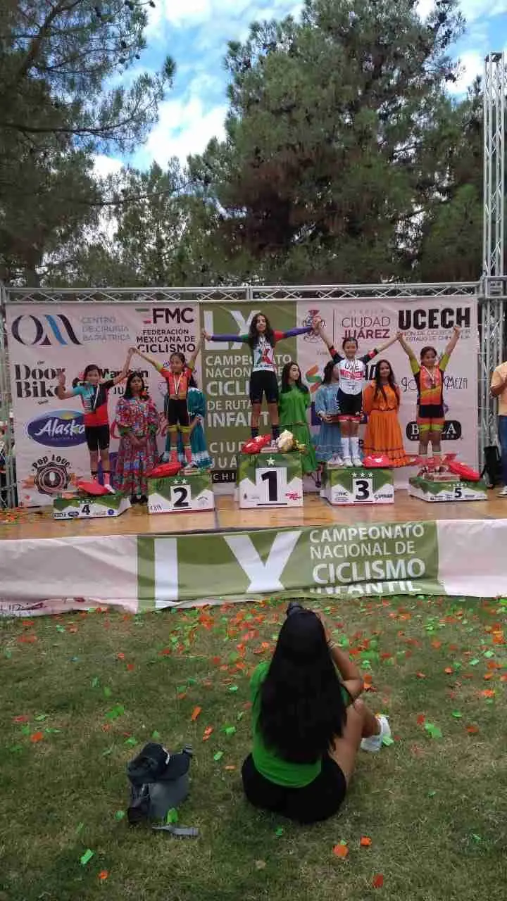 CONQUISTAN CELAYENSES PRIMEROS LUGARES EN CAMPEONATO NACIONAL DE CICLISMO INFANTIL