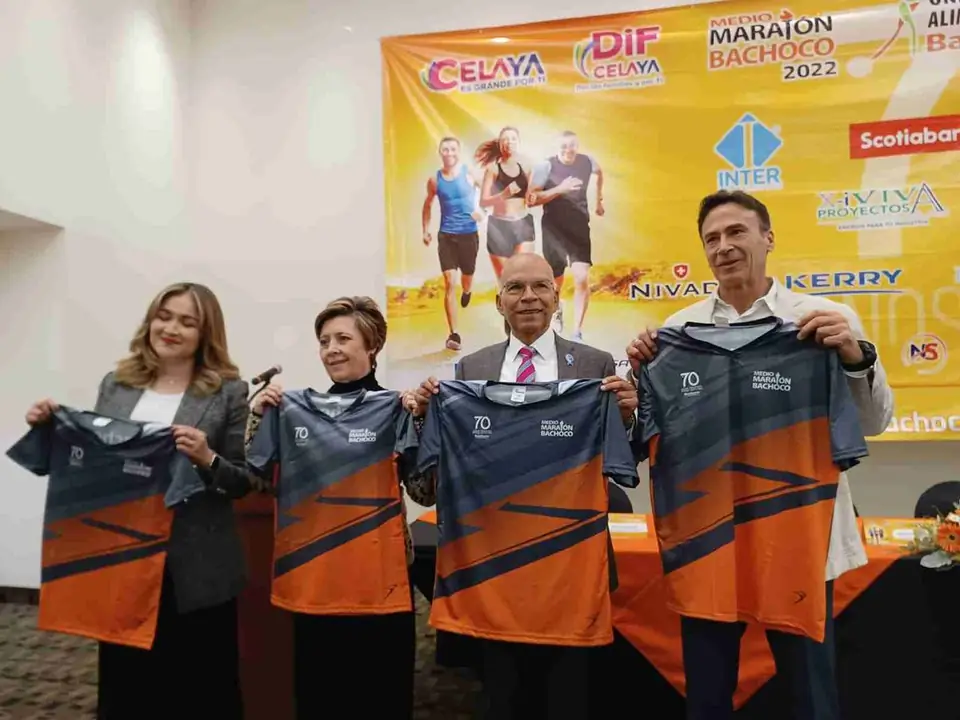 PRESENTAN MEDIO MARATÓN BACHOCO 2022