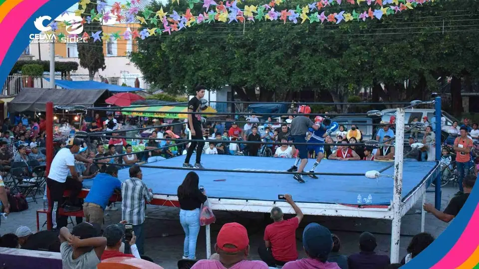 FOGUEO DE BOXEO EN SAN MIGUEL OCTOPAN