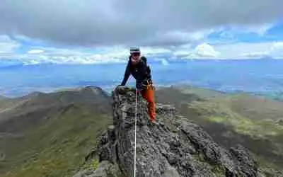 BUSCA CELAYENSE ENCUMBRAR MONTAÑAS EN AMÉRICA CON SU PROYECTO ‘SEIS 6 MILES’
