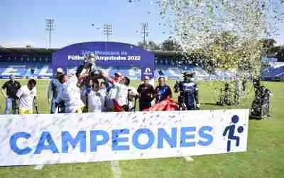 CHAPULINES ES CAMPEÓN DE LA LIGA PROAN FÚTBOL AMPUTADOS
