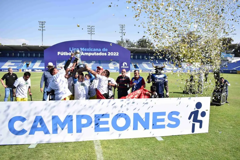 CHAPULINES ES CAMPEÓN DE LA LIGA PROAN FÚTBOL AMPUTADOS