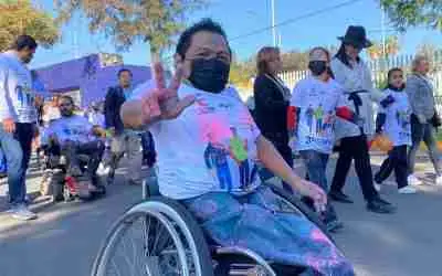 CAMINAN POR LA INCLUSIÓN DE LAS PERSONAS CON DISCAPACIDAD