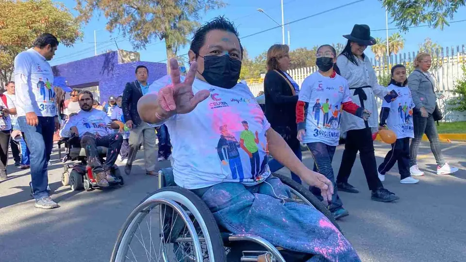 CAMINAN POR LA INCLUSIÓN DE LAS PERSONAS CON DISCAPACIDAD