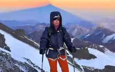 LLEGA CELAYENSE A LA CIMA DEL ACONCAGUA EN ARGENTINA