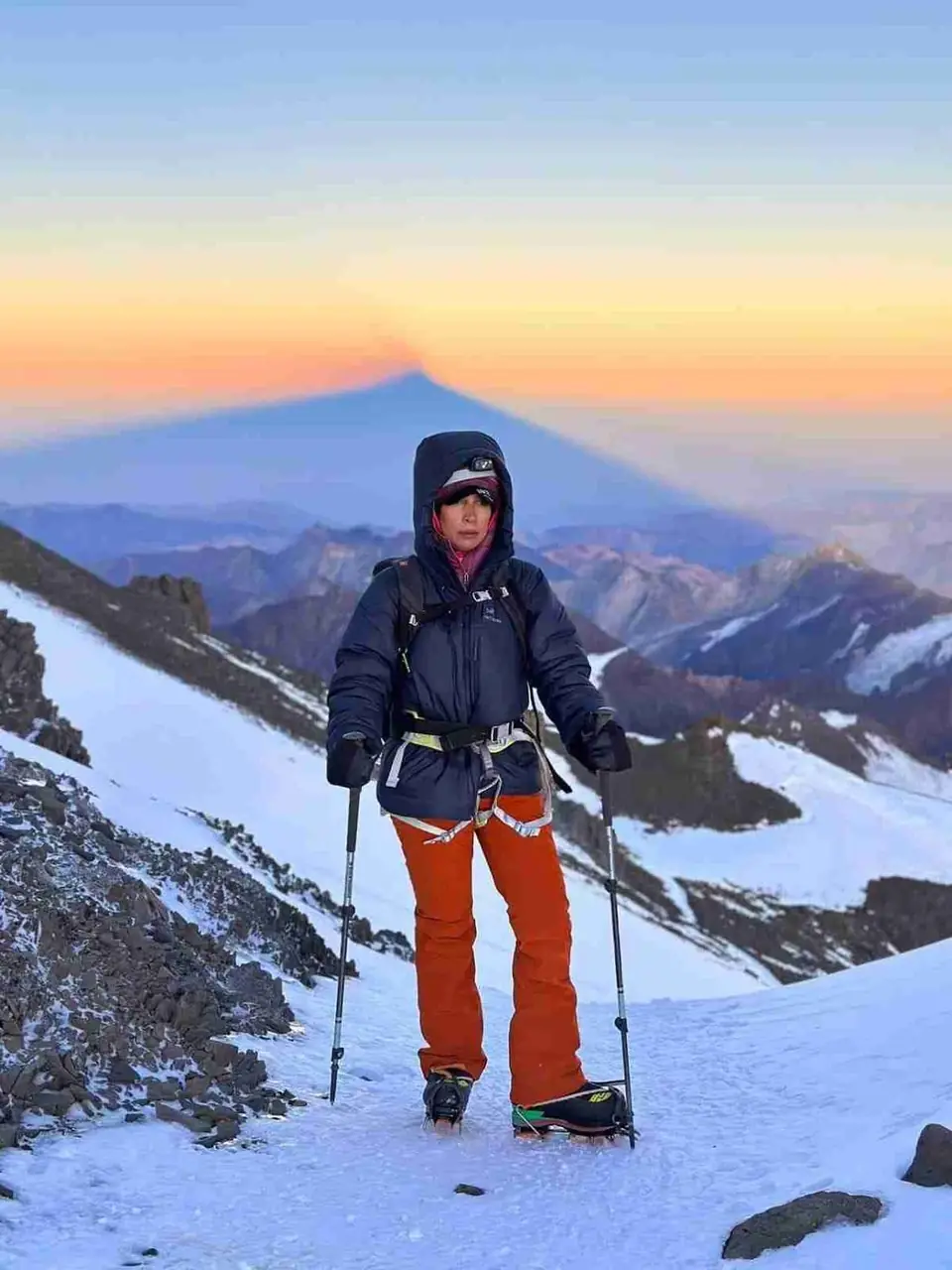 LLEGA CELAYENSE A LA CIMA DEL ACONCAGUA EN ARGENTINA