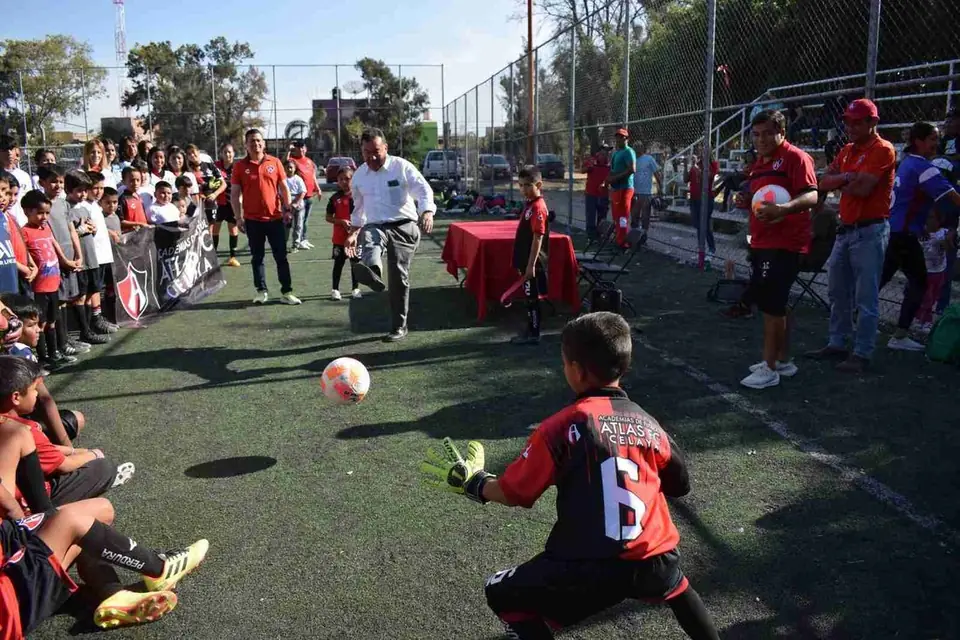 ARRANCA EN CELAYA LA ACADEMIA DE FÚTBOL ATLAS FC