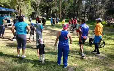 REALIZAN FESTEJO A NIÑAS Y NIÑOS DE LAS ACTIVACIONES FÍSICAS PARA DISCAPACIDAD