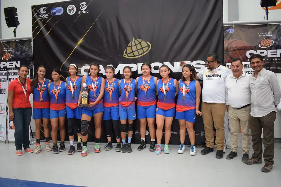 CONCLUYÓ EN CELAYA EL OPEN INTERNACIONAL DE BÁSQUETBOL