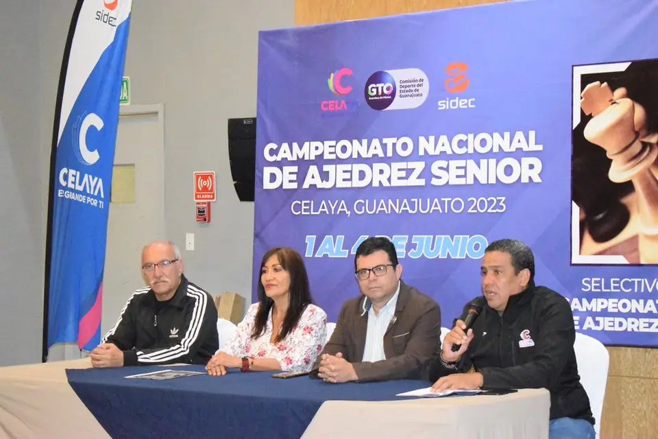 ALBERGARÁ CELAYA EL CAMPEONATO NACIONAL DE AJEDREZ SENIOR
