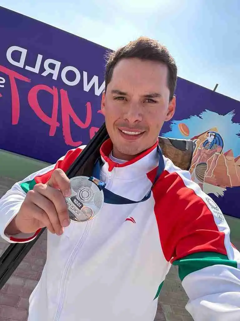GANA CELAYENSE PLATA EN COPA DEL MUNDO DE TIRO DEPORTIVO CON ESCOPETA