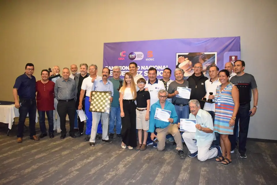 CULMINÓ EN CELAYA EL CAMPEONATO NACIONAL DE AJEDREZ SENIOR
