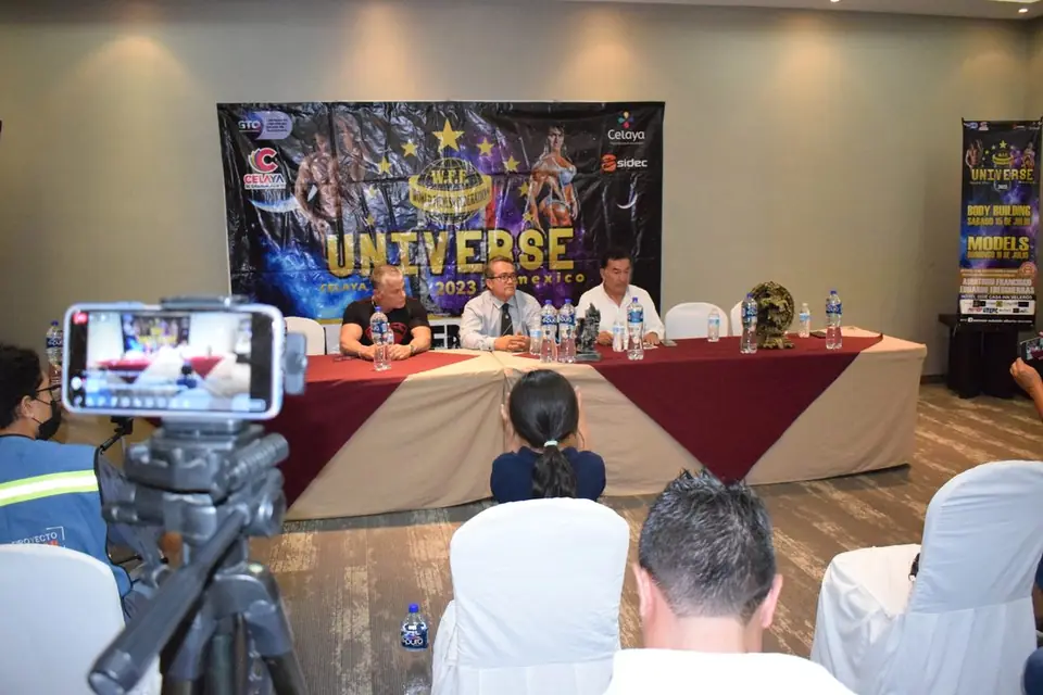 CELAYA LISTA PARA ALBERGAR EL “MR. UNIVERSO WFF 2023”