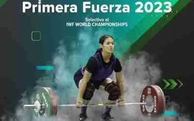 ALBERGARÁ CELAYA CAMPEONATO NACIONAL DE HALTEROFILIA 1RA FUERZA 2023