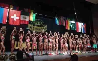 CELAYA FUE SEDE DEL MR. UNIVERSO WFF 2023