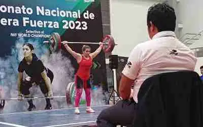 FINALIZÓ EN CELAYA EL CAMPEONATO NACIONAL DE HALTEROFILIA 1RA FUERZA