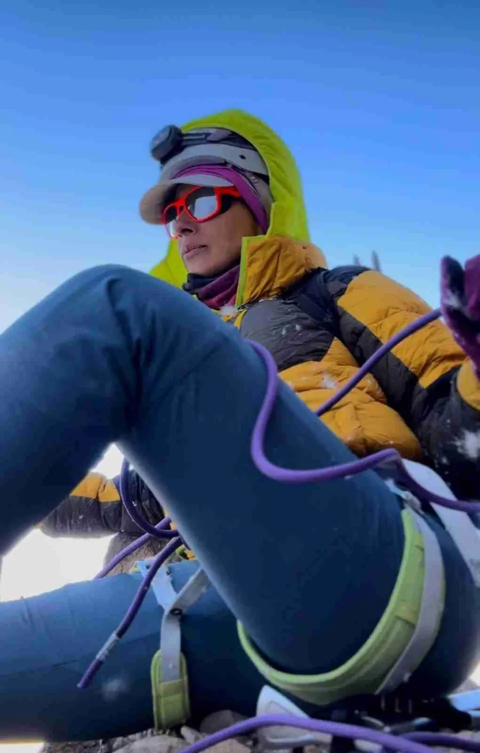 CONQUISTA ELENA CORTÉS LA CIMA DEL MONTE SAJAMA