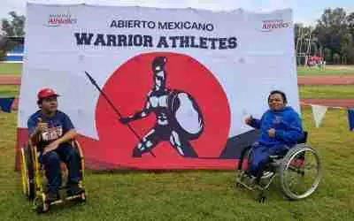 ASISTEN CELAYENSES AL ABIERTO WARRIOR ATHLETES DE PARATLETISMO