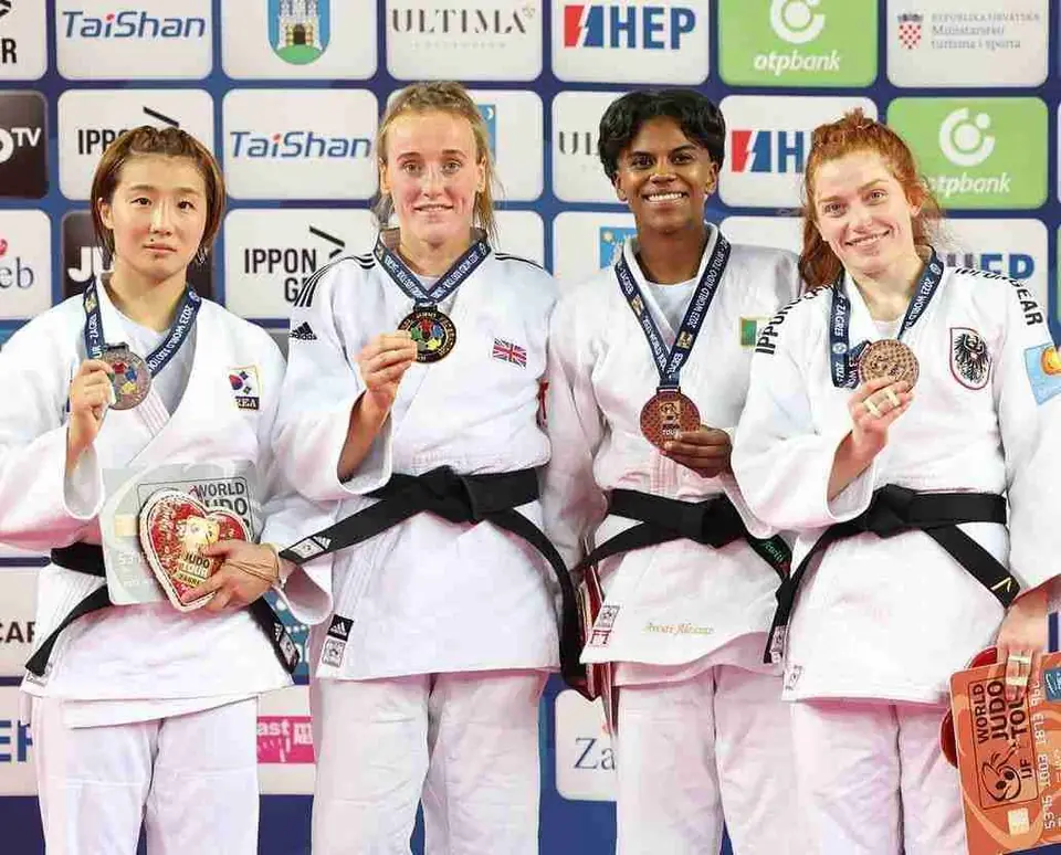 GANA PRISCA AWITI BRONCE EN EL GRAND PRIX DE JUDO