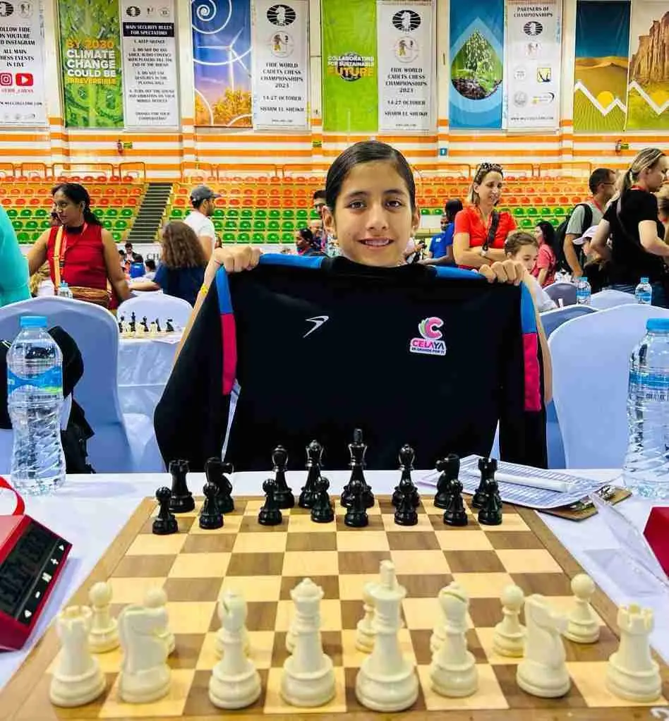 PARTICIPA AJEDRECISTA CELAYENSE EN CAMPEONATO DEL MUNDO EN EGIPTO