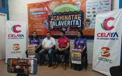 PRESENTAN 8VA CAMINATA CALAVERITAS